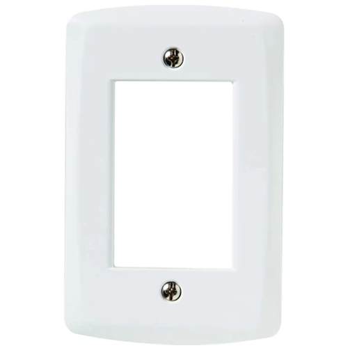 Placa Acabamento 3 Postos Horizontal 4X2 Finesse Branco - Blux