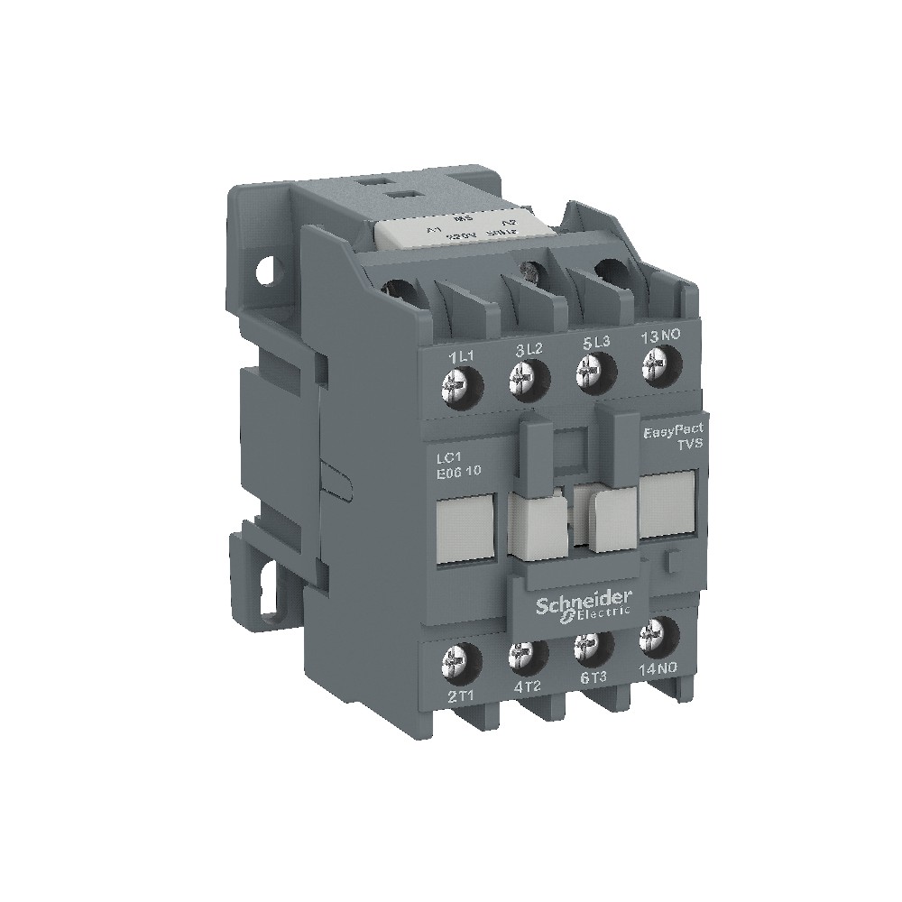 Contator Potência Tripolar 9A 220V 1Na 50/60Hz LC1E0910M7 - Schneider Electric