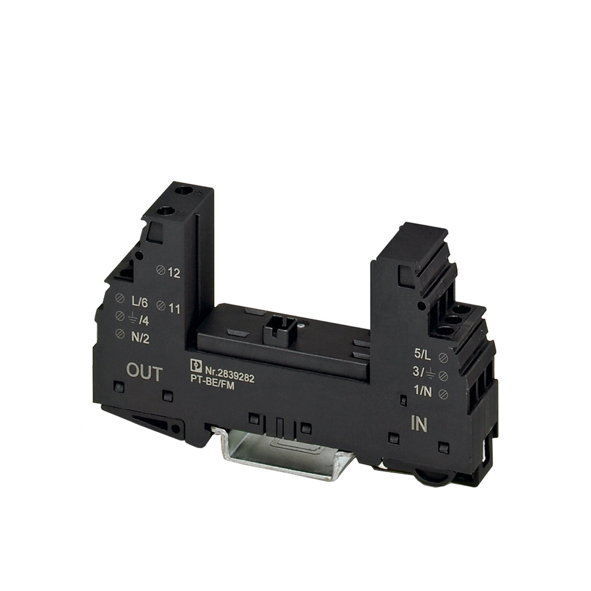 Base Proteção Contra-Surto Tipo 3 Preto-Be/FM PT-BE/FM - Phoenix