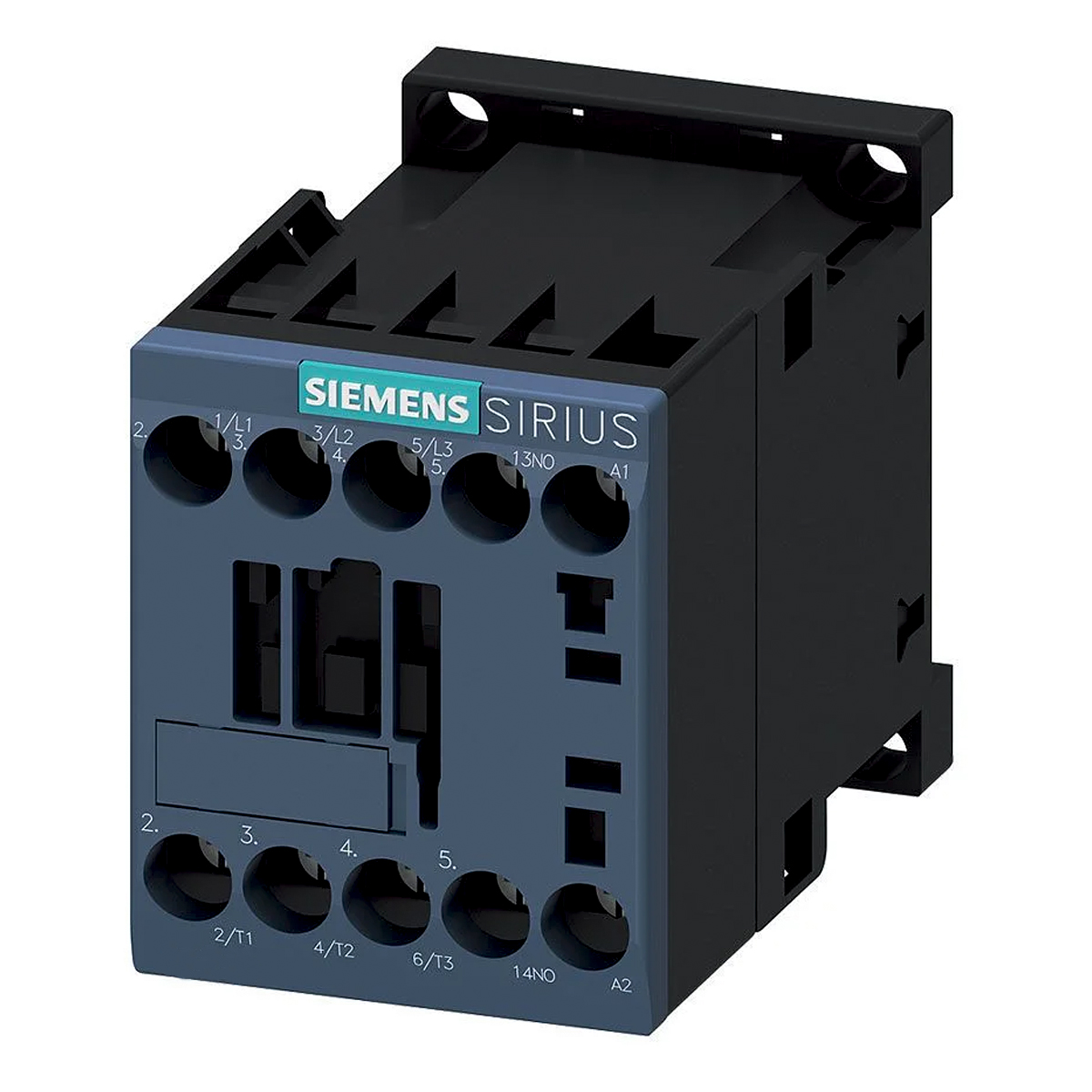 Contator De Potência Tripolar 12A 24V 1Na 50/60Hz 3RT20171AB01 Siemens