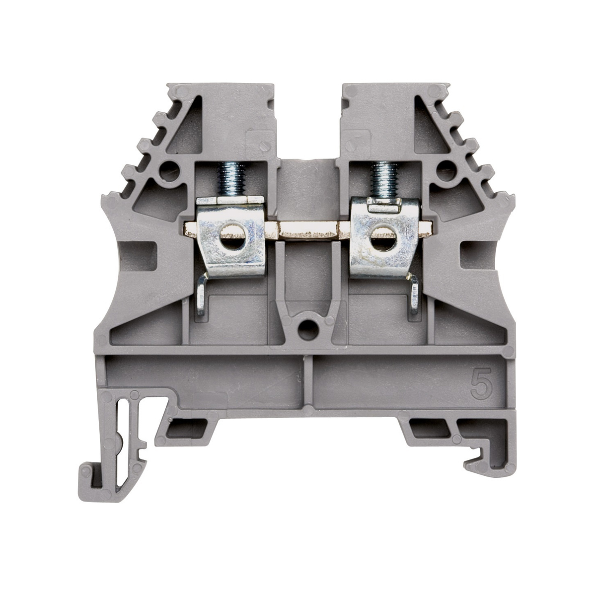 Conector Borne Passagem 2 Conexões 4,00mm 750V Cinza BTWP 4 - WEG