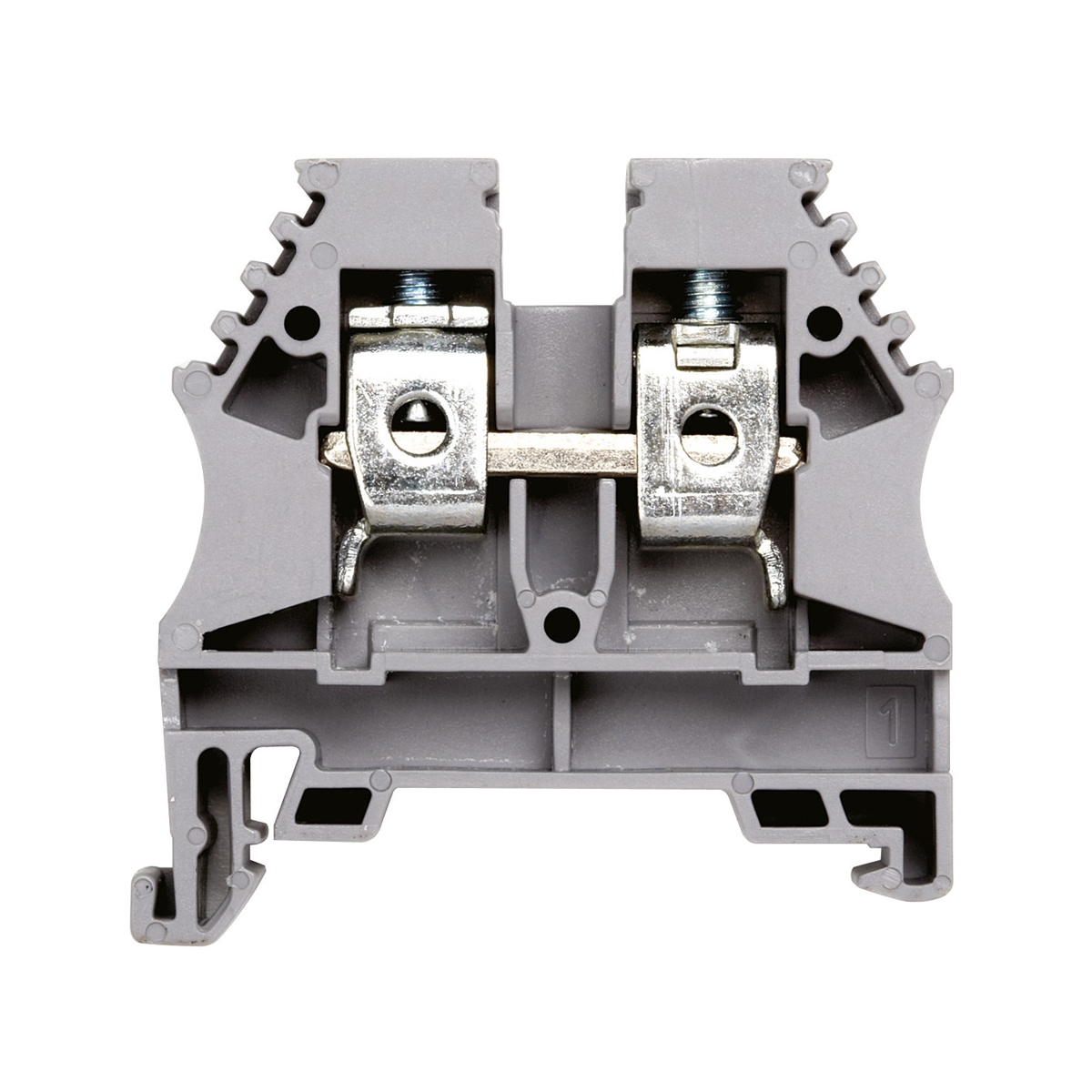 Conector Borne Passagem 2 Conexões 10mm 630V Cinza BTWP 10 - WEG