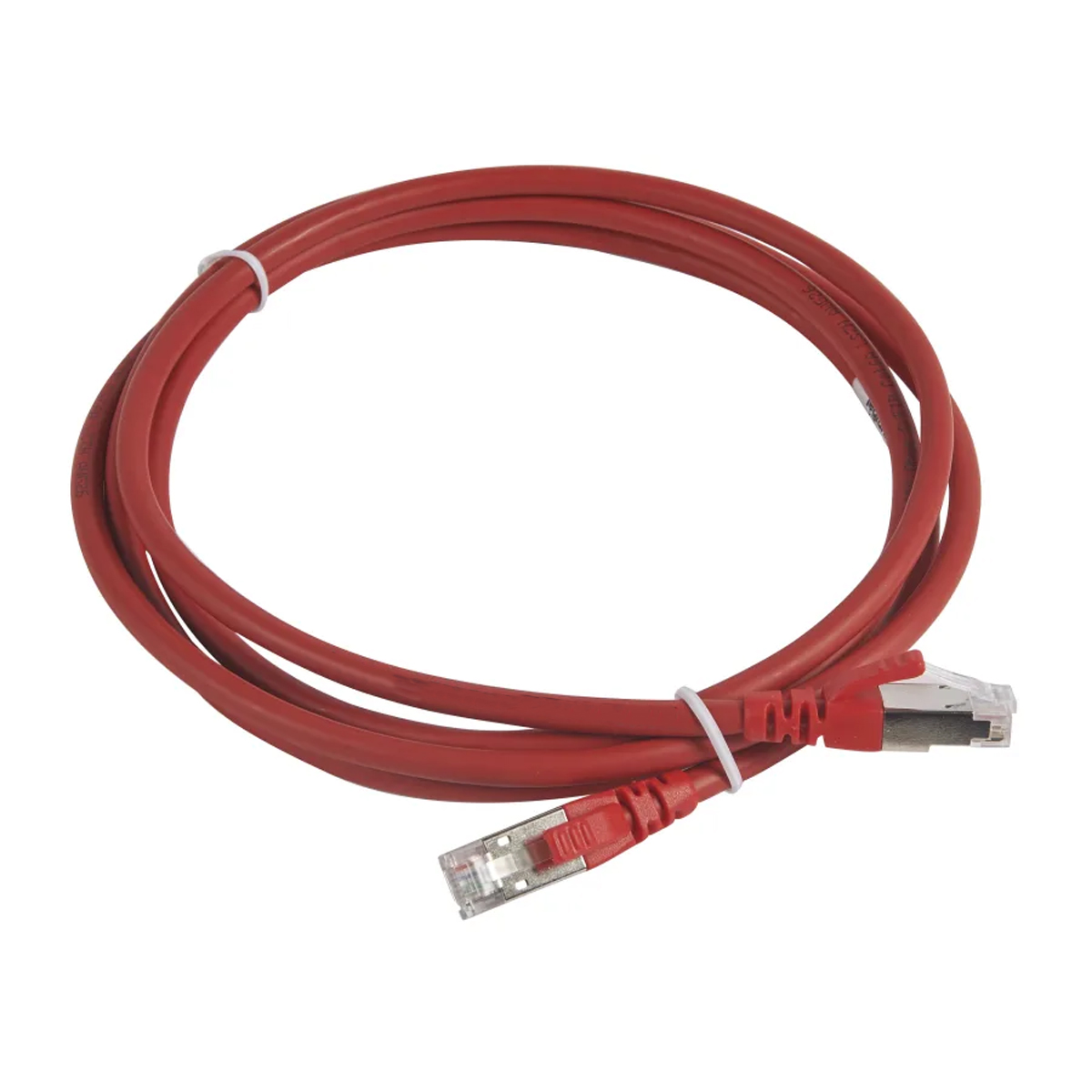 Cabo De Rede Patch Cord Vermelho Cat6A Ftp 2 Metros Cabo De Conexão - Legrand/Conect