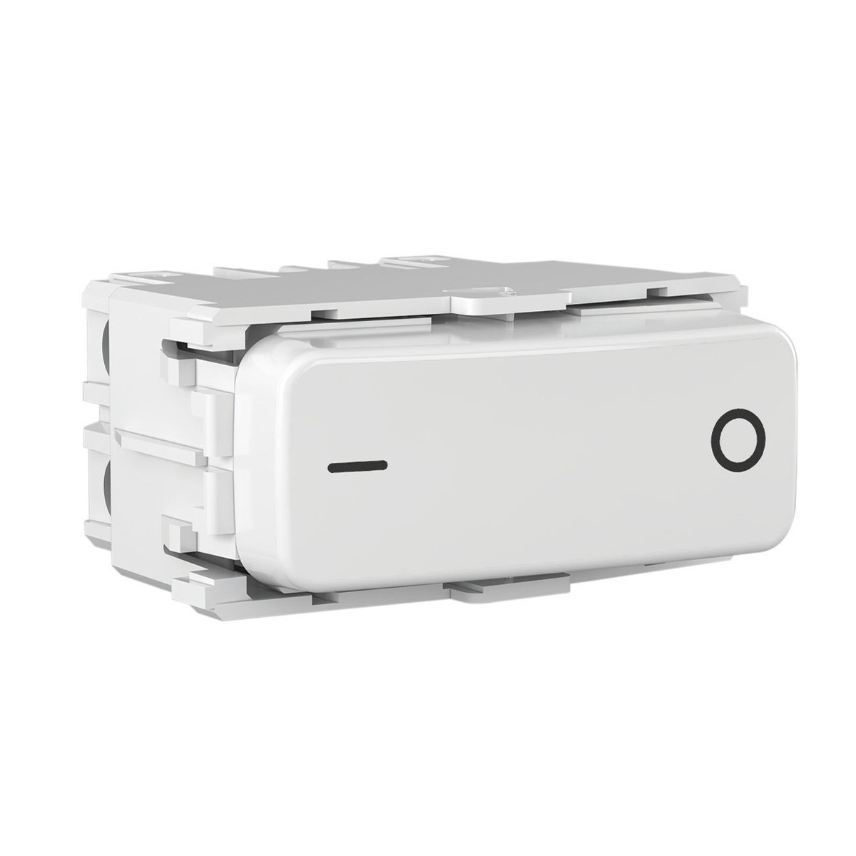 Módulo Interruptor Bipolar Simples 10A Composé Branco - WEG