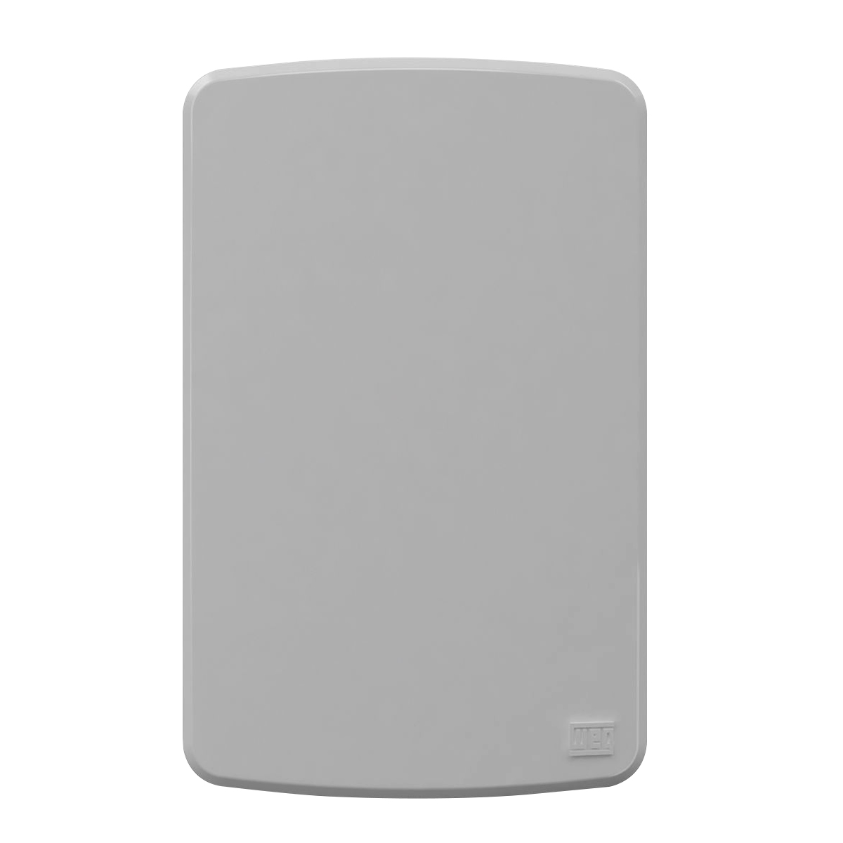 Placa Acabamento 4x2 Cega Cinza Composé 13207291 Weg