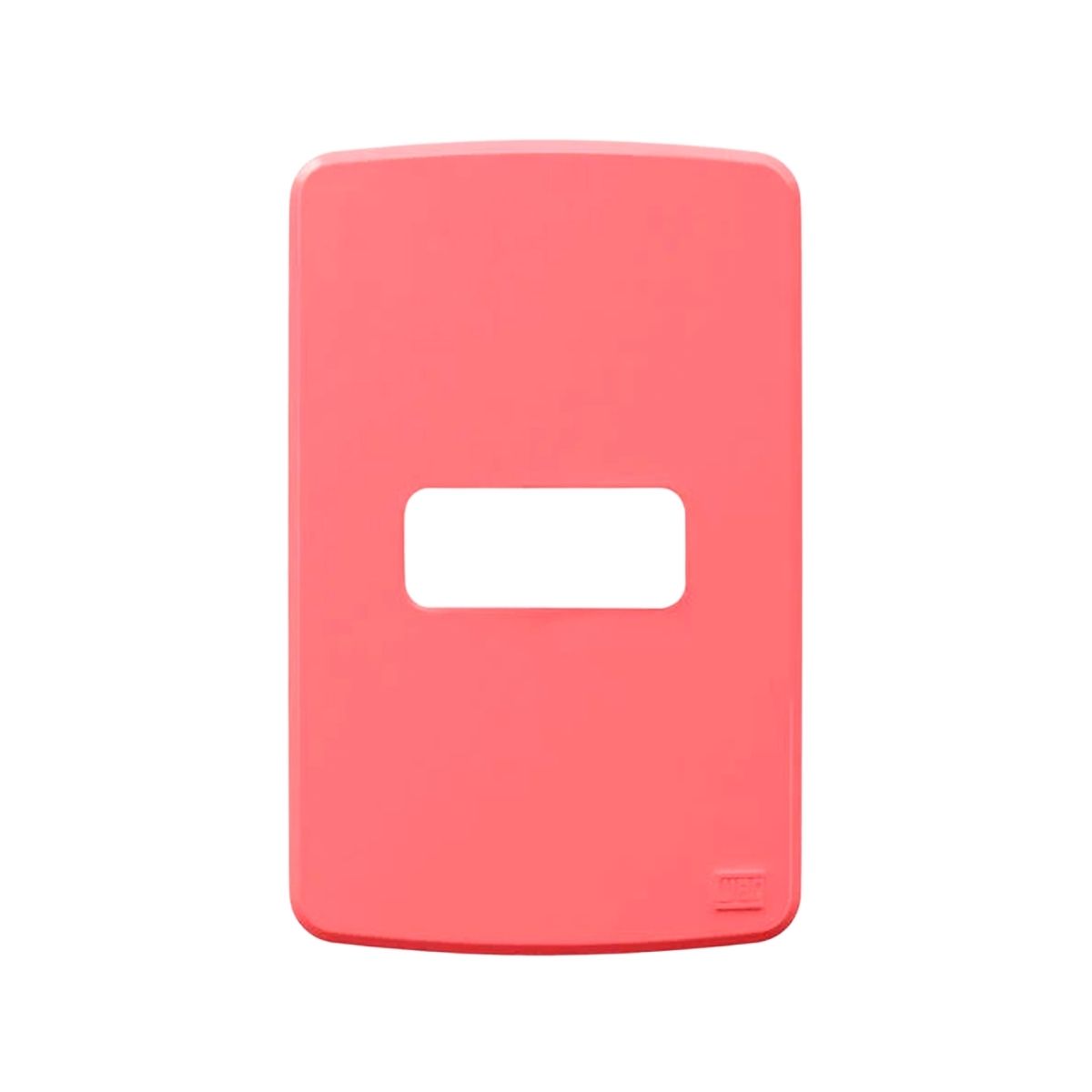 Placa Acabamento 4X2 Polegadas 1 Posto Horizontal Rosa Composé Weg