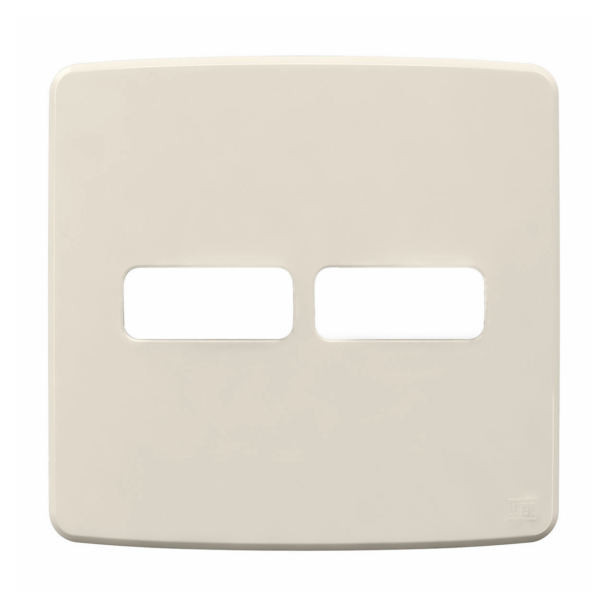 Placa Acabamento 4X4 2 Módulos 1+1 Postos Marfim Compose 13272900 - WEG