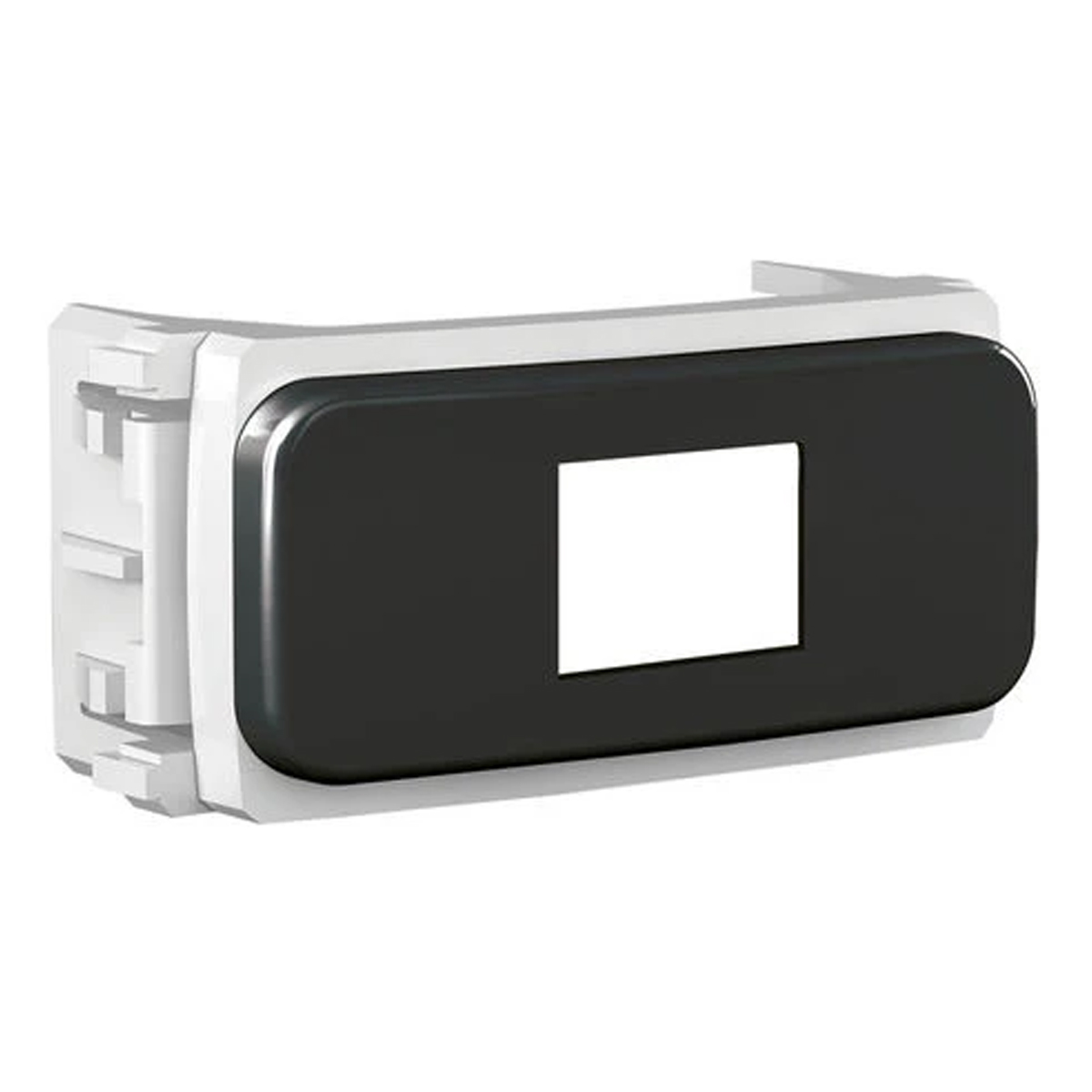 Módulo Adaptador Rj45 1 Módulo Preto Embalagem Com 2 Unidades Composé Weg