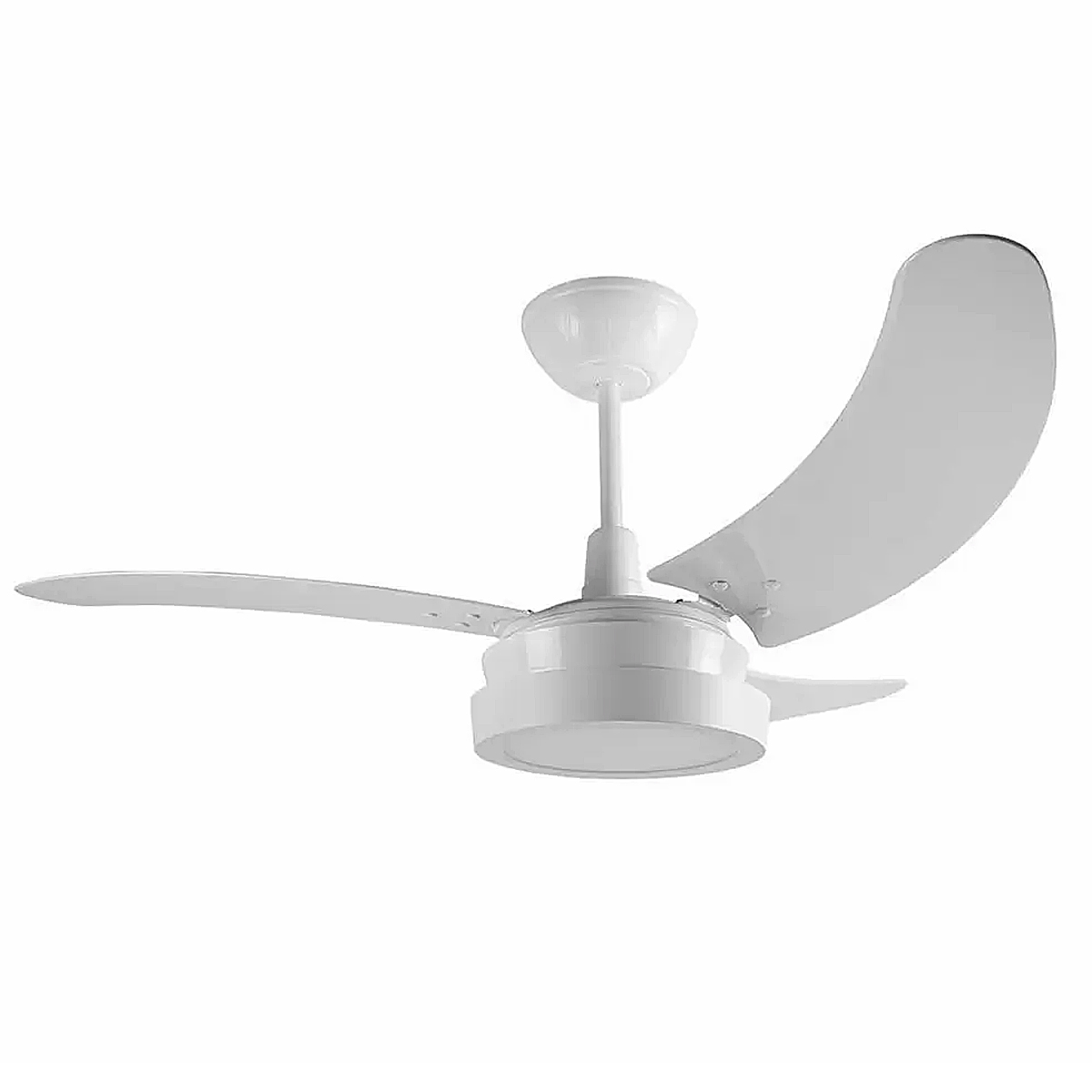 Ventilador Teto Buzios Max Led 110/127V 130W Branco - Tron Ventiladores