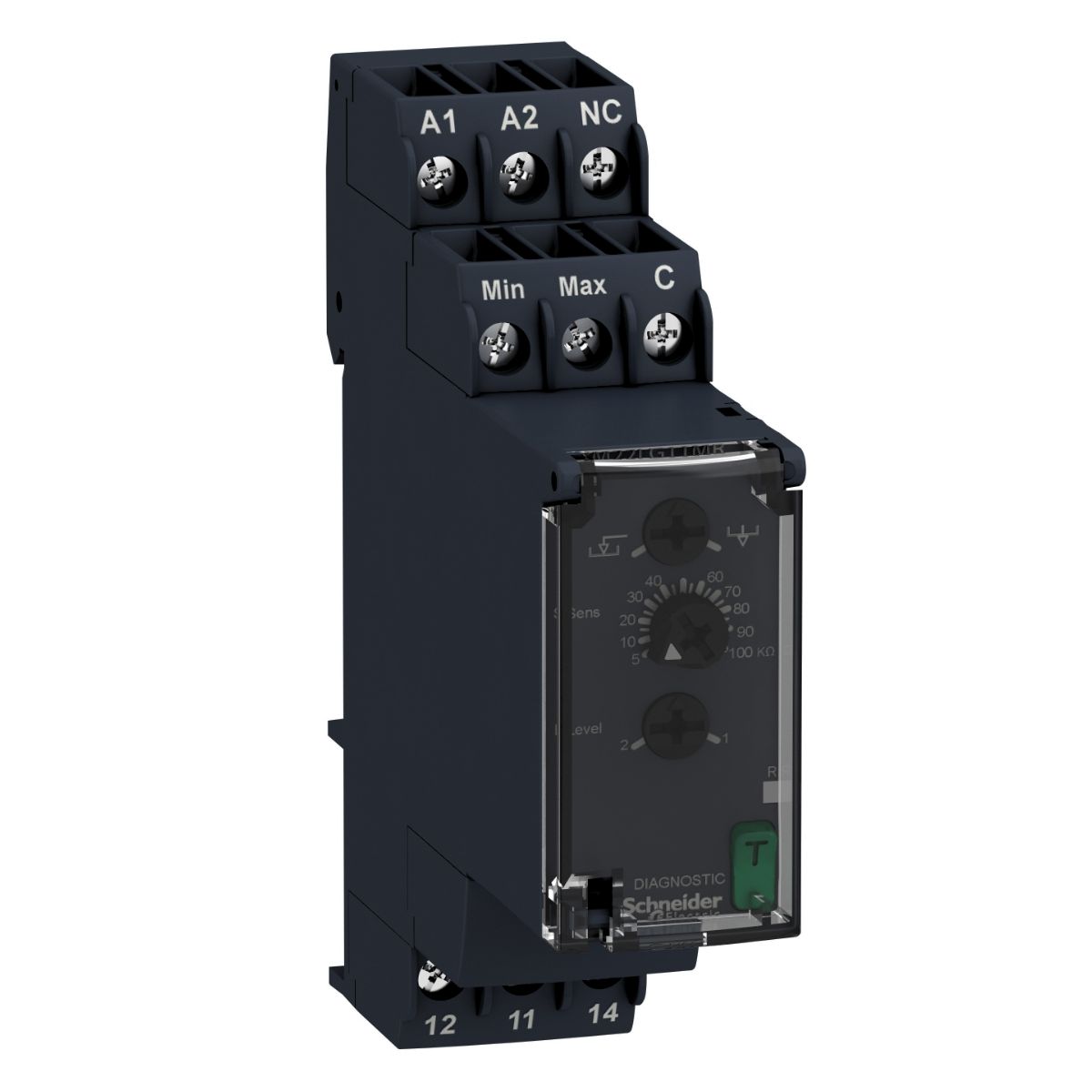 Relé Controle Multifunção Nível 1 Reversível Spdt 8A 24-240Vca/Cc Zelio - Schneider Electric