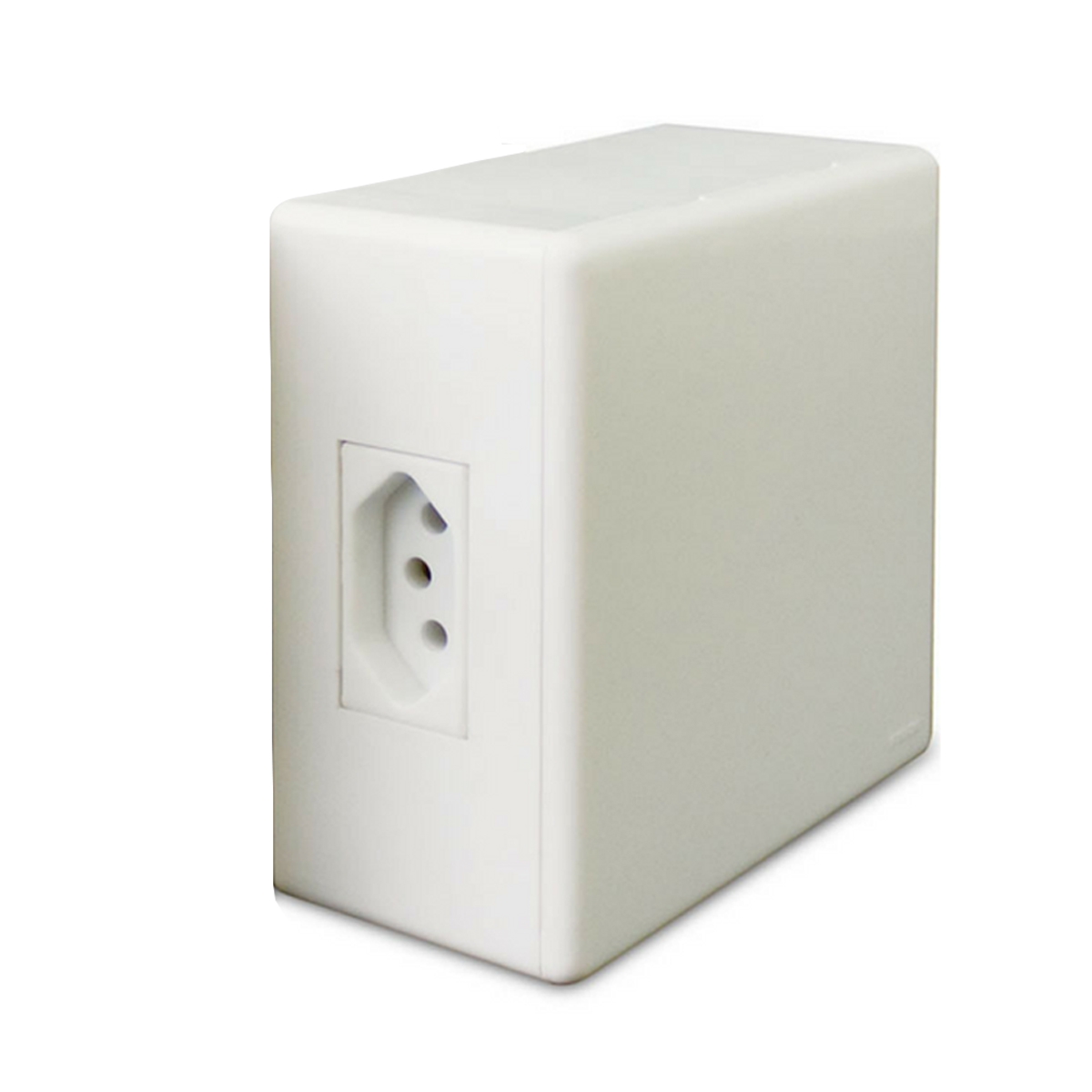 Caixa Sobrepor Pratika Box Com 1 Tomada  20A Branca - Steck