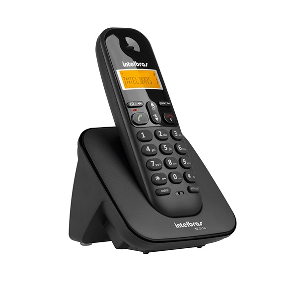 Telefone Residencial Sem Fio Ts3110 Preto - Intelbras