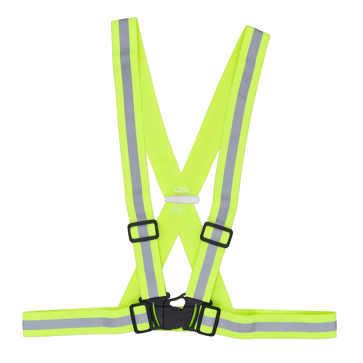 Suspensão Proteção Cg 07 Poliéster/Elastano Verde Limão Fivela Frontal Faixa Refletiva - Carbografite