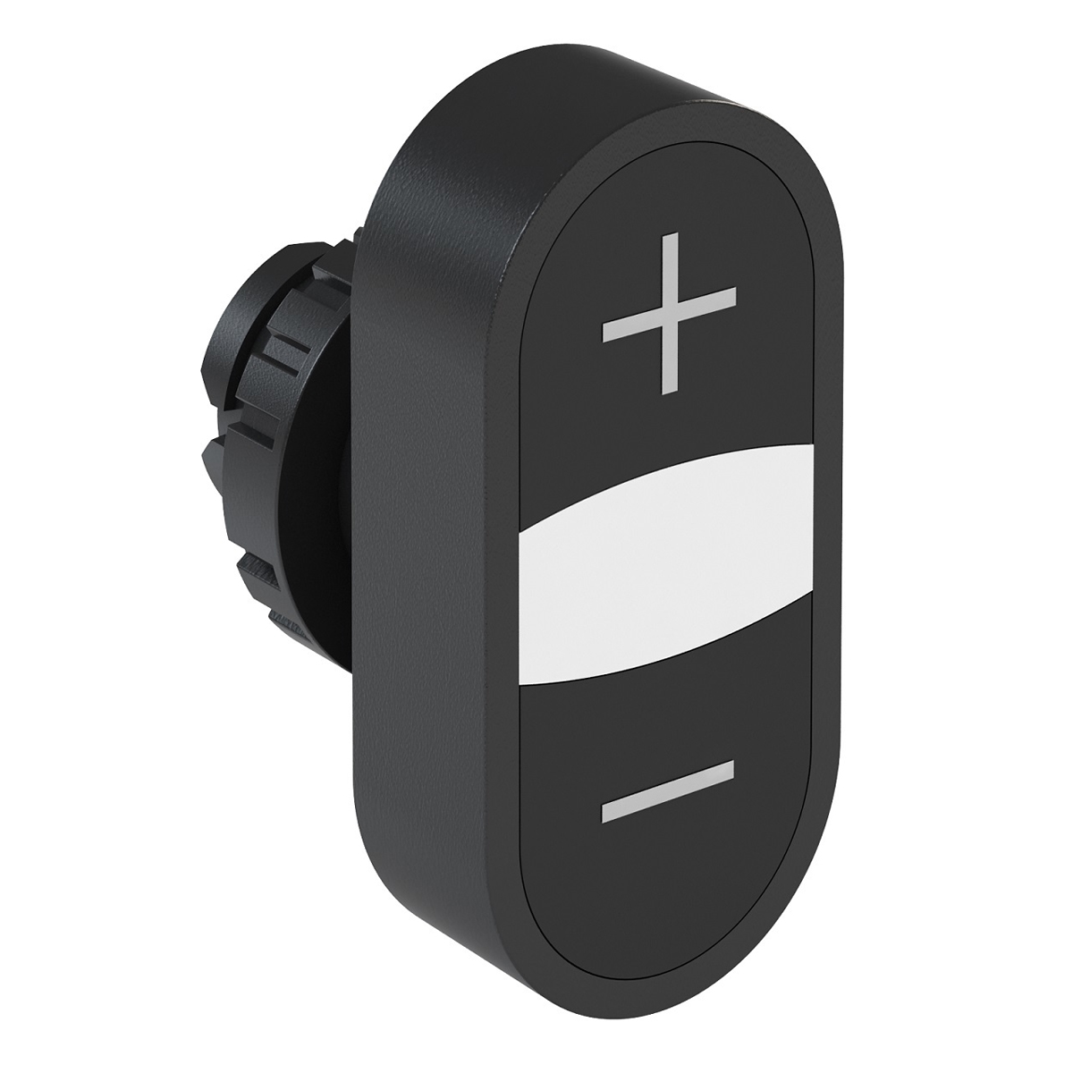 Botão Pulsador Duplo Ip40 22mm Preto BD55PNWH - WEG