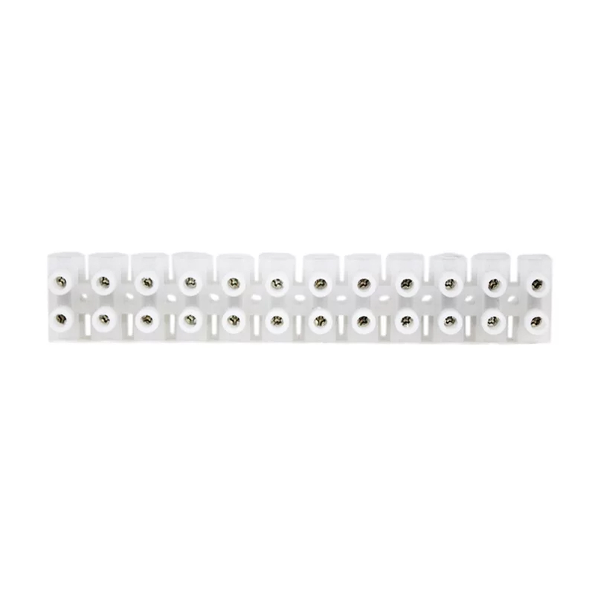 Conector Múltiplo Polietileno 60A 600V 12 Bornes 16Mm 70G Branco 712 - Sindal