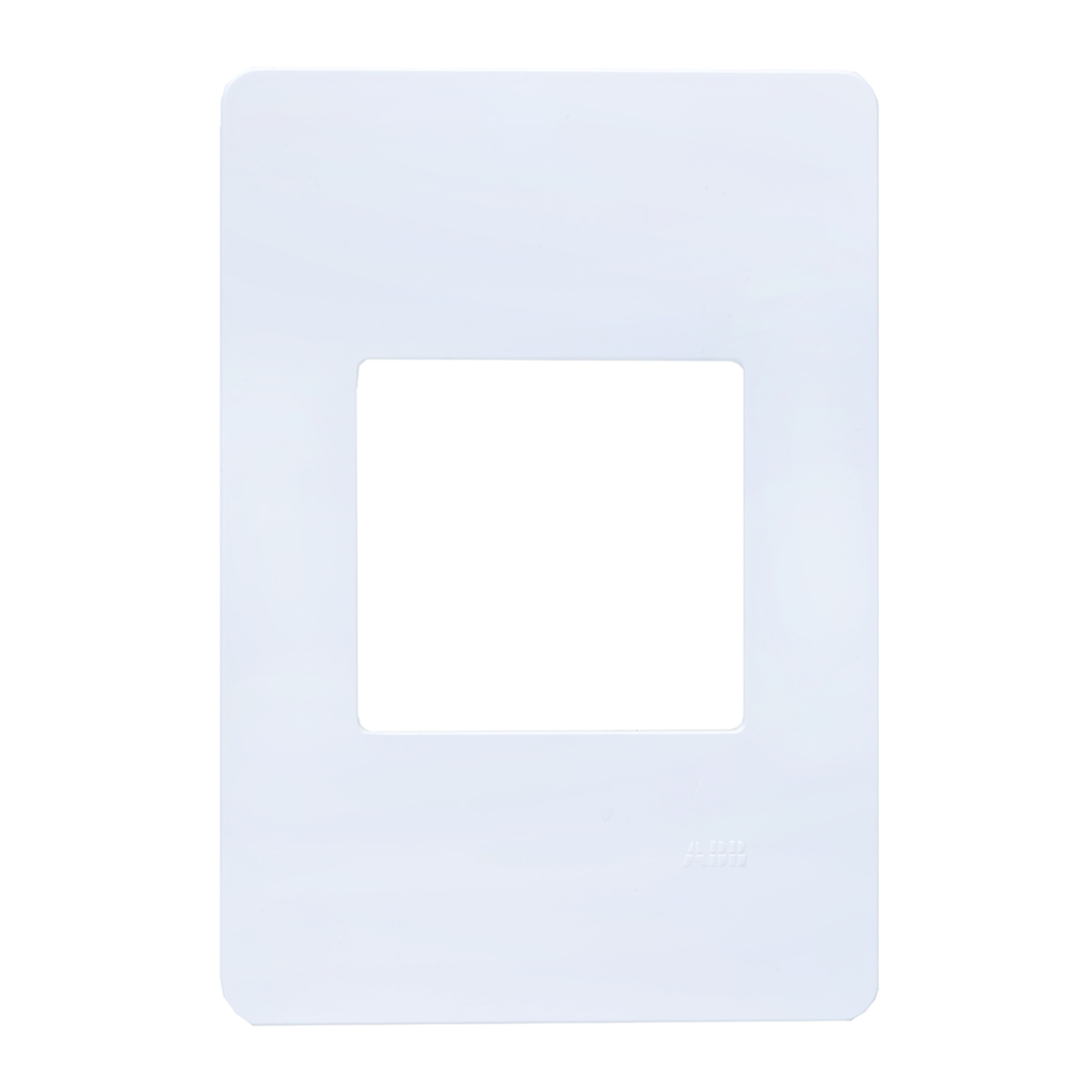 Placa Acabamento 2 Postos Horizontal 4X2 Unno Branco - ABB