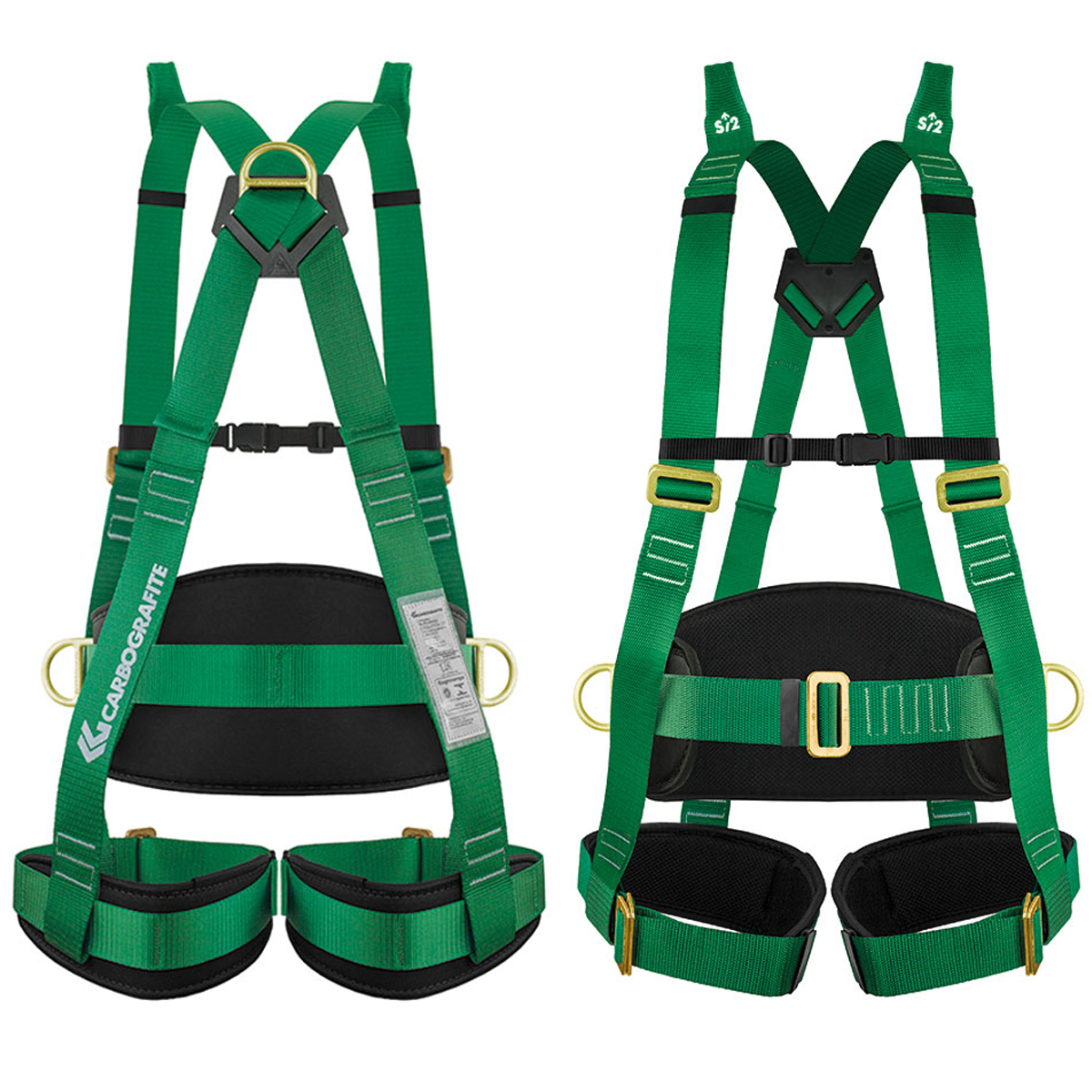 Cinto Segurança Paraquedista Suspenso Para Cintura/Perna Ca-34565 - Carbografite