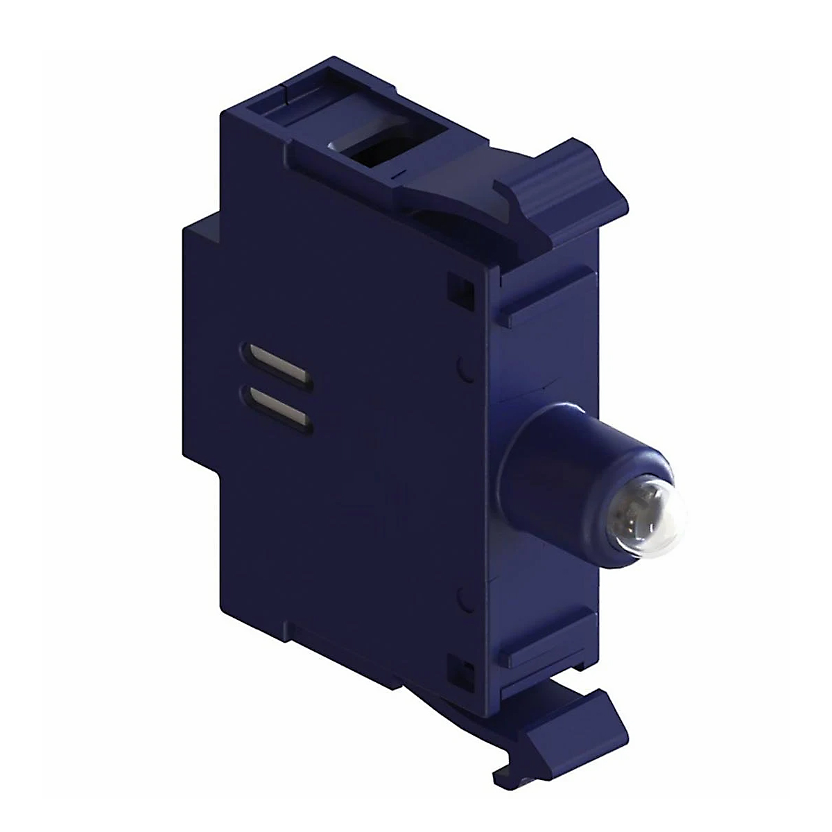 Bloco Contato Iluminado Led Para Botão Sinaleiro 24Vca/Cc Branco CSW-BIDLF-0E26 - WEG