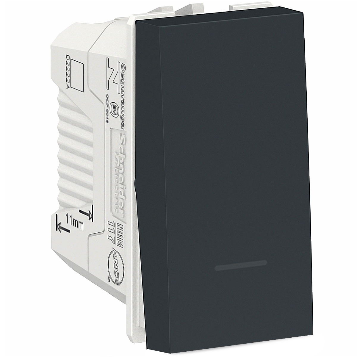 Módulo Interruptor Simples 10A Orion Grafite - Schneider Electric