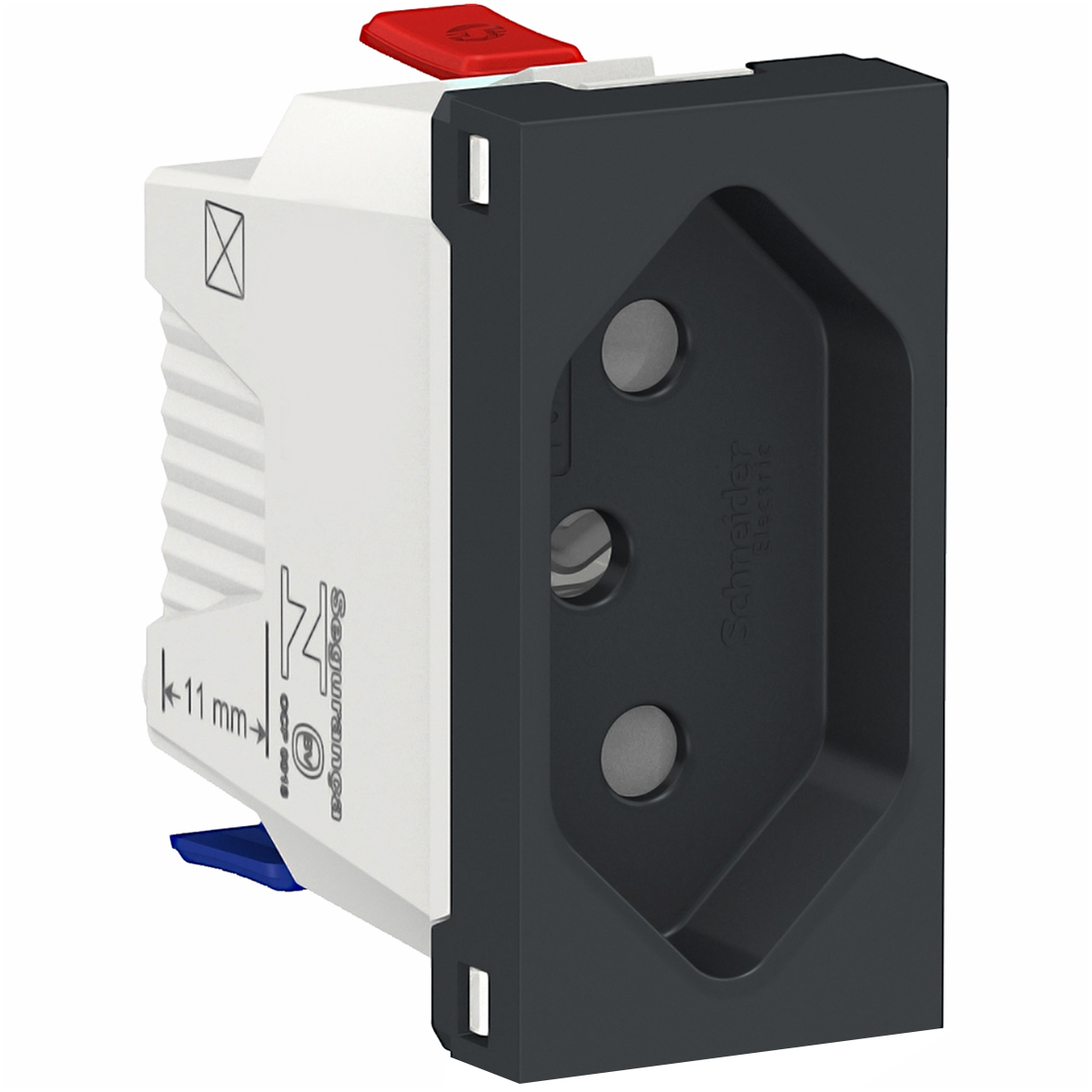 Módulo Tomada 1 Módulo 10A 250V Orion S70205194 - Schneider Electric