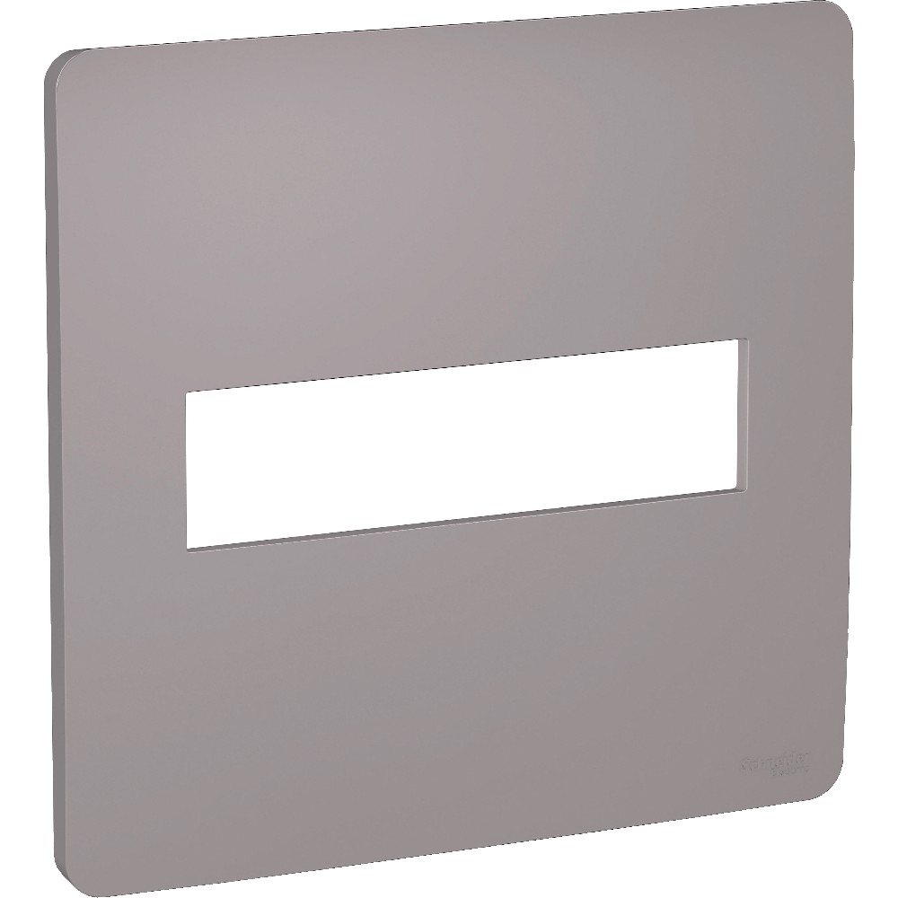 Placa Acabamento 2 Postos 4X4 Orion Axis Grey - Schneider Electric