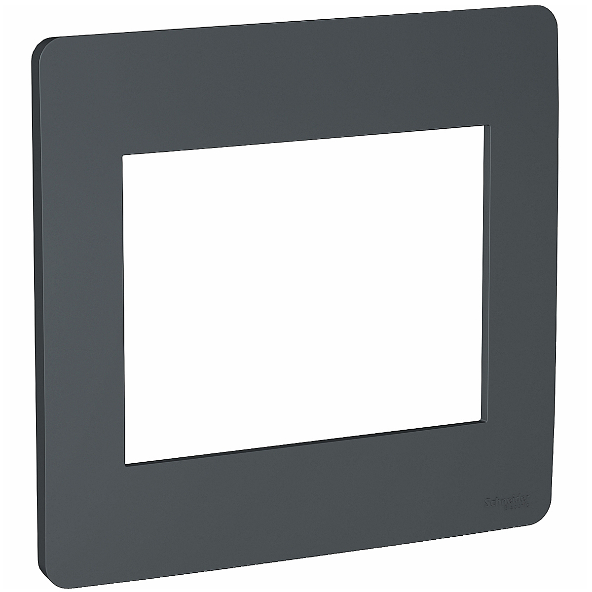 Placa Acabamento 6 Postos 4X4 Orion Stellar Black - Schneider Electric