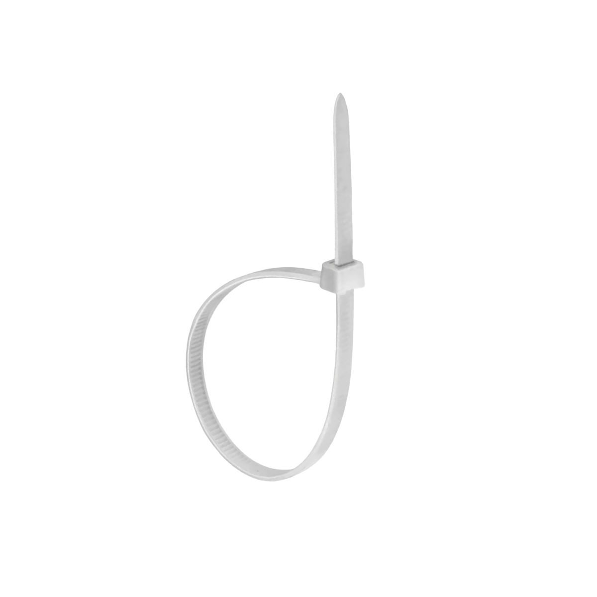 Braçadeira Flexível Nylon 202X3,7Mm Nt C/100Un - Frontec