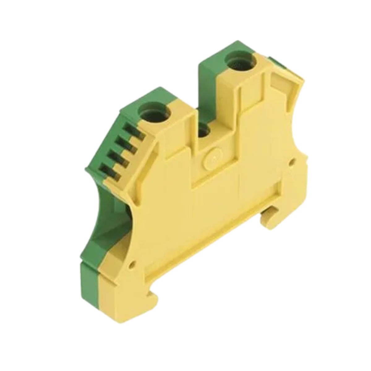 Conector Borne Passagem Terra 2 Conexões 10Mm 800V Verde/Amarelo - Conexel