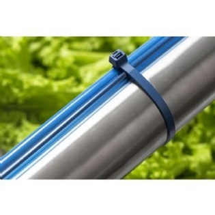 Abraçadeiras Detectável 20cm Azul 1000 Unidades - Hellermann