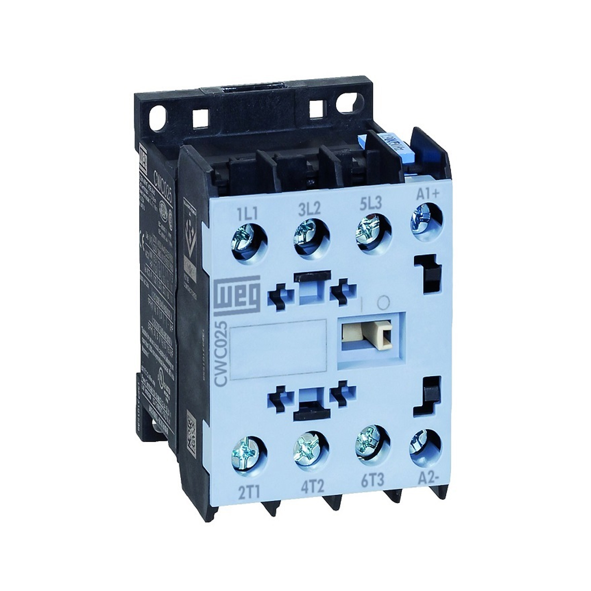 Contator Mini Potência Tripolar 25A 110V 50/60Hz CWC025-00-30V15 - WEG