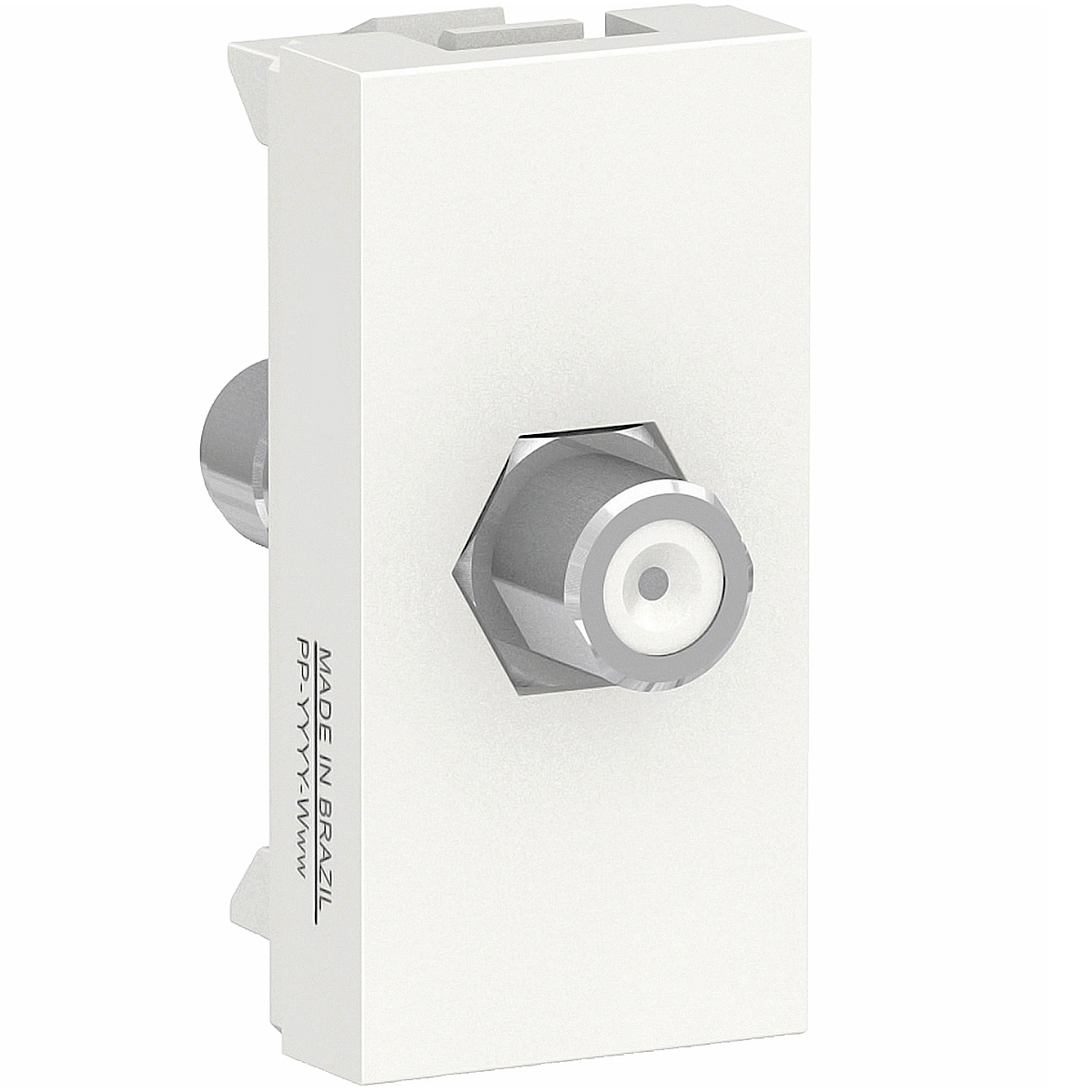 Módulo Tomada Antena TV Coaxial Orion Branco - Schneider Electric