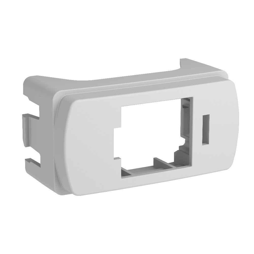 Módulo Adaptador RJ45 Keystone 2 Unidade Miluz Branco - Schneider Electric