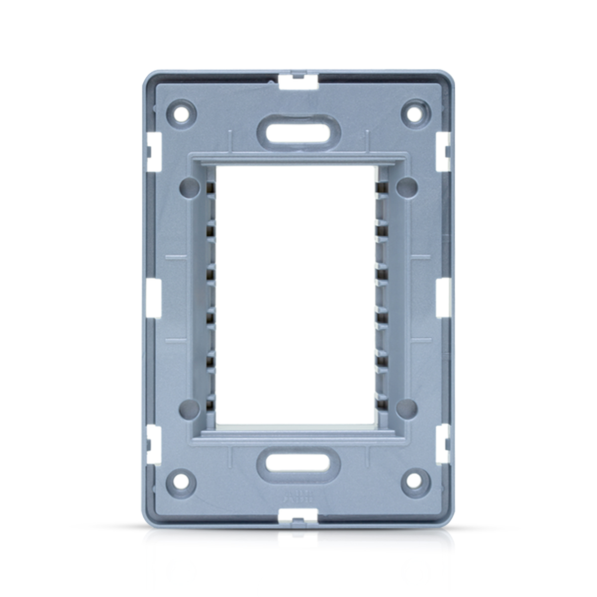 Suporte Horizontal 4X2 Unno Prata - ABB