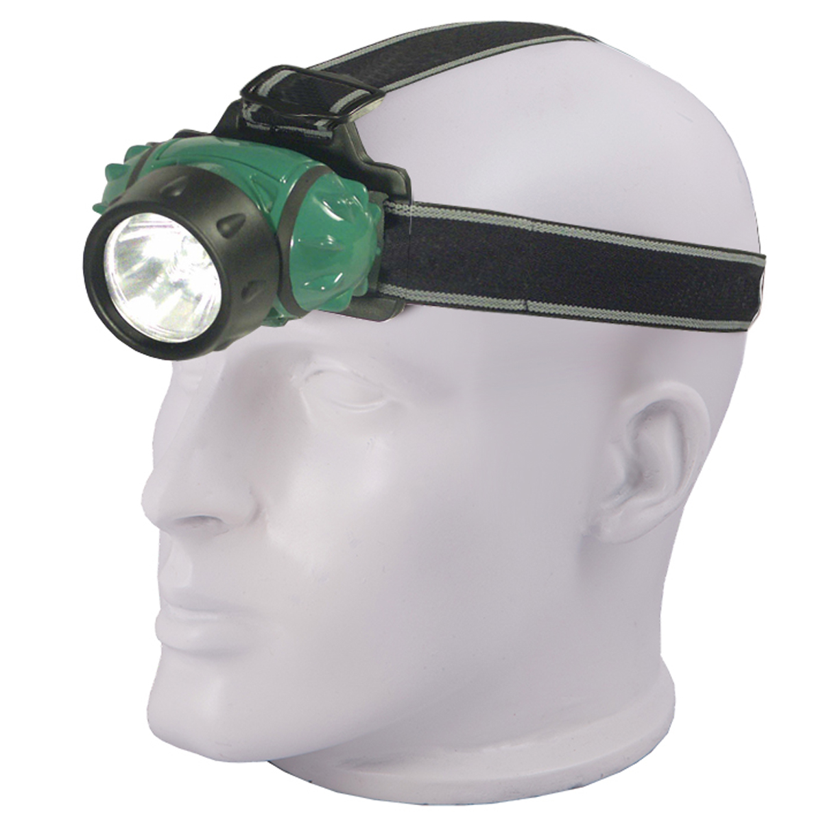 Lanterna Led Cabeça Com Tira Ajustável 50M - Carbografite