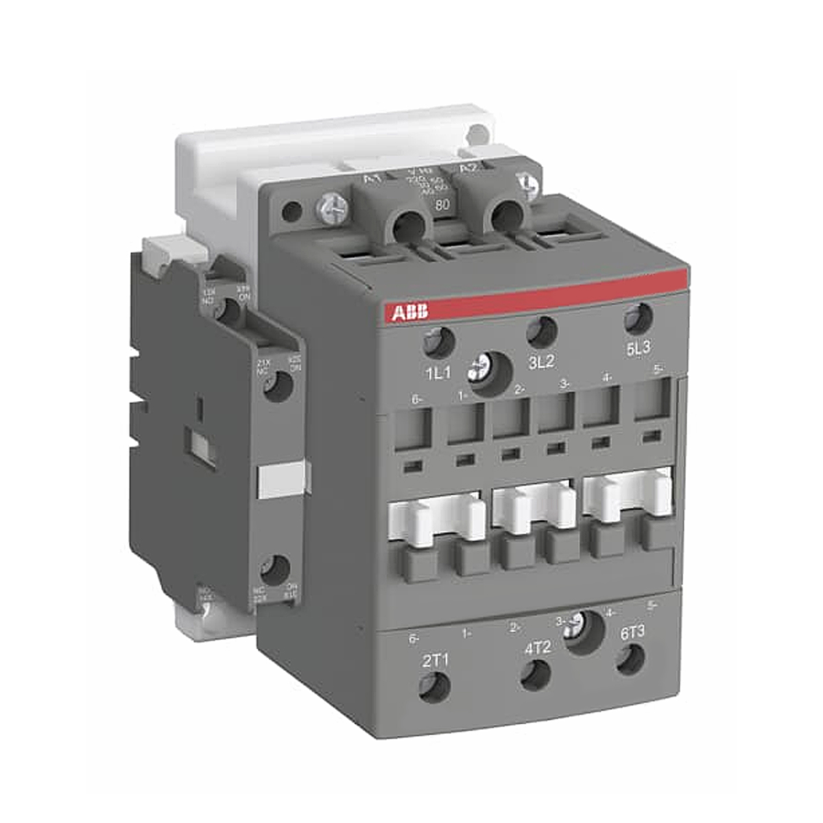Contator Potência Tripolar 80A 110-127V 1Na+1Nf 60Hz AX80301126 - ABB