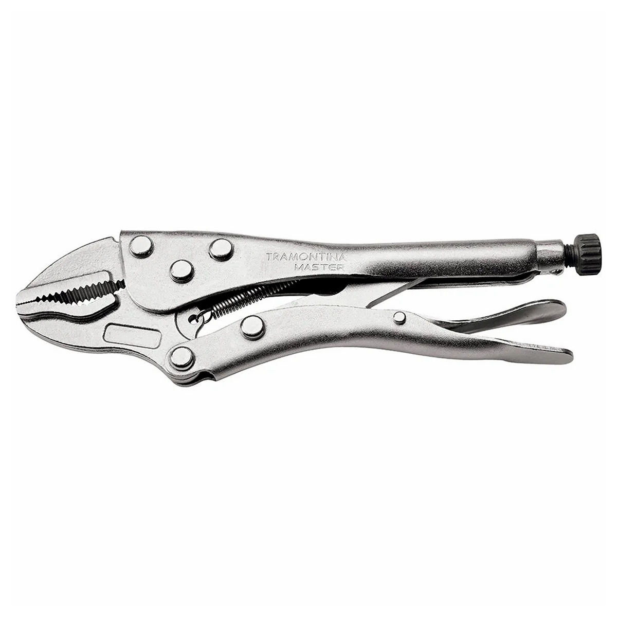 Alicate Pressão Mordente Reto 10 Polegadas Aço Cromo Vanádio - Tramontina
