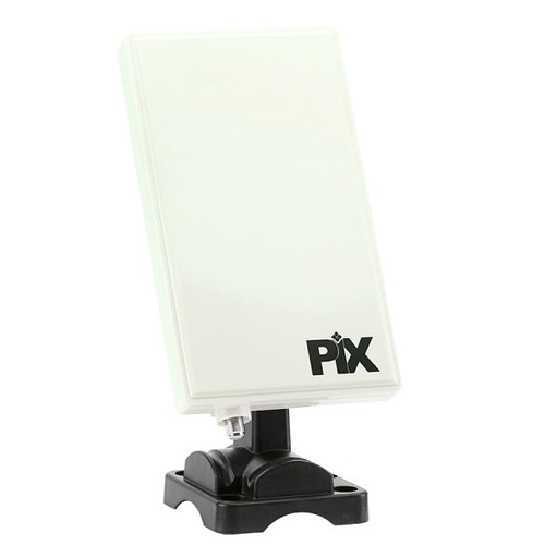 Antena Interna/Externa HDTV Digital Com Suporte Plug 90G Cabo 5 Metros - Chipsce