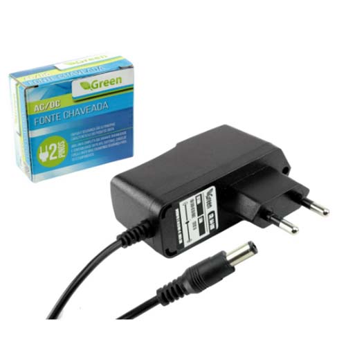 Fonte Energia Chaveada 2A 12V 24W Bivolt Plug P4 - Tec Controll