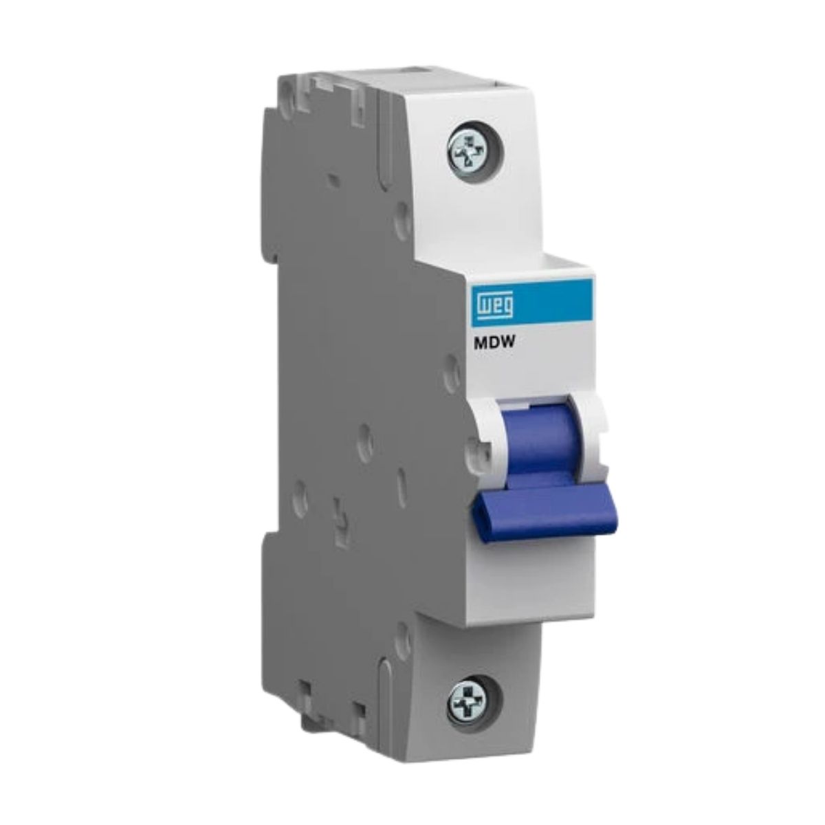 Disjuntor Mini Din Unipolar 63A Curva B Termomagnético 5Ka 230/400V 50/60Hz Mdw Weg