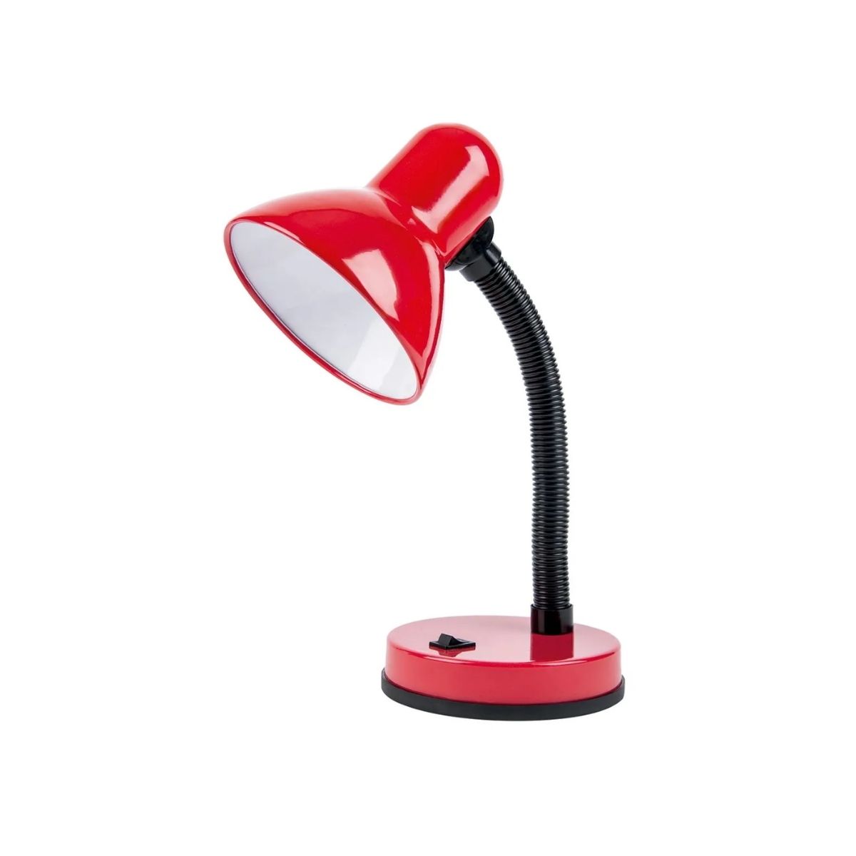 Luminária Mesa Redondo Vermelho 30W E27 - Luminatti