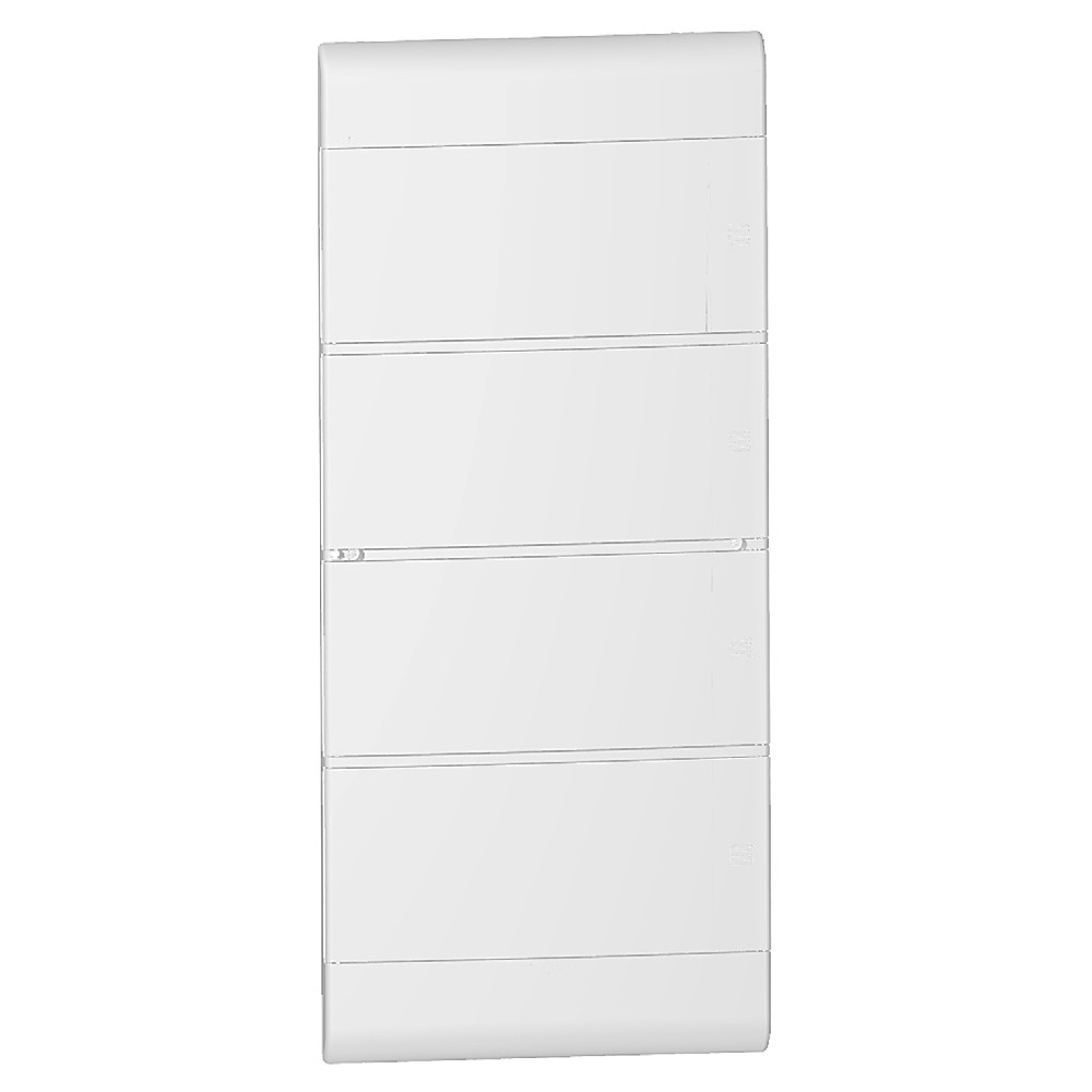 Quadro De Distribuição Embutir 4 Filas 48 Módulos Porta Opaca Branca - Schneider Electric