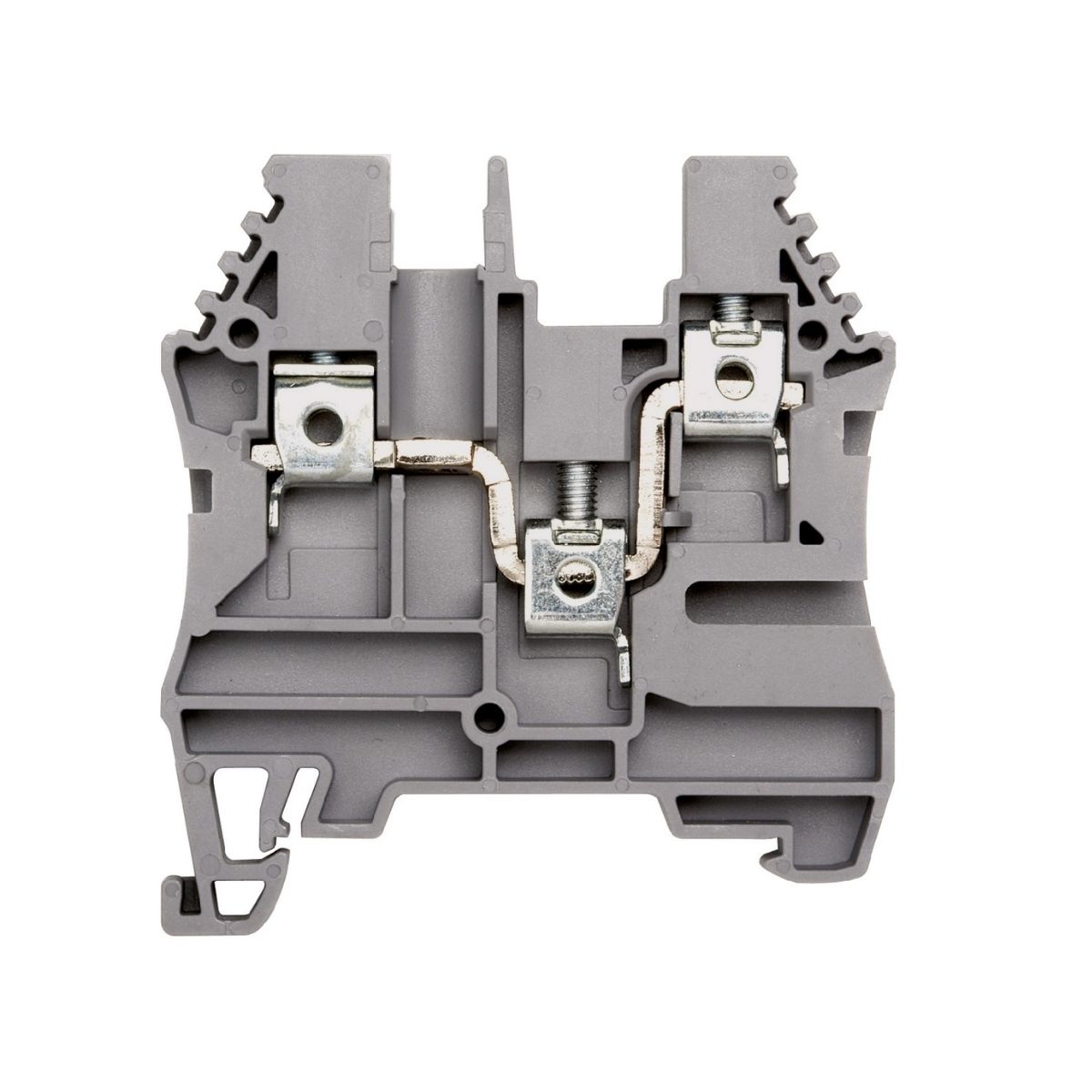 Conector Borne Passagem 3 Conexões 4,00Mm 750V Cinza - Weg