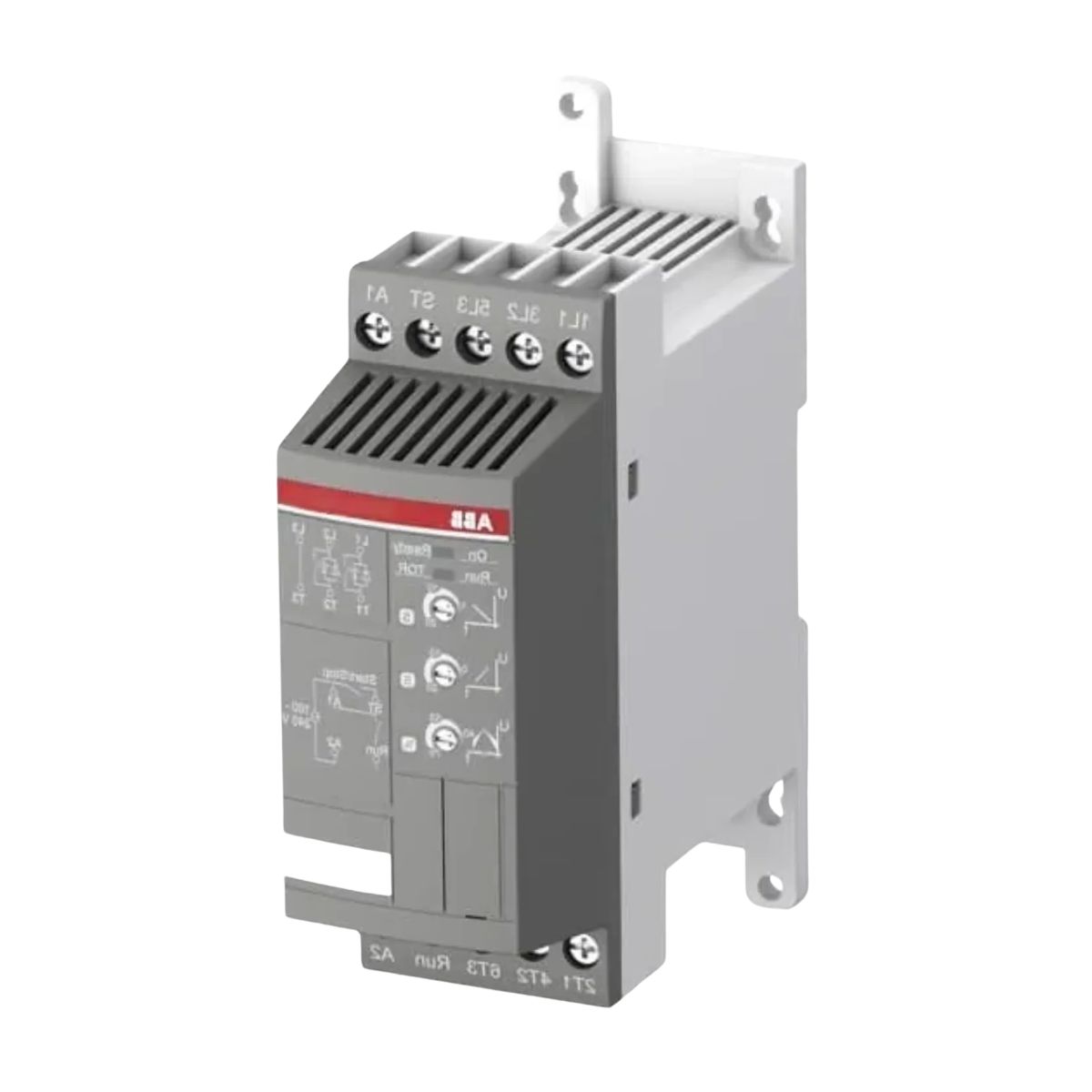 Chave Partida Softstarter Trifásico 12A 208-600V 5,5Kw Ip20 - Abb