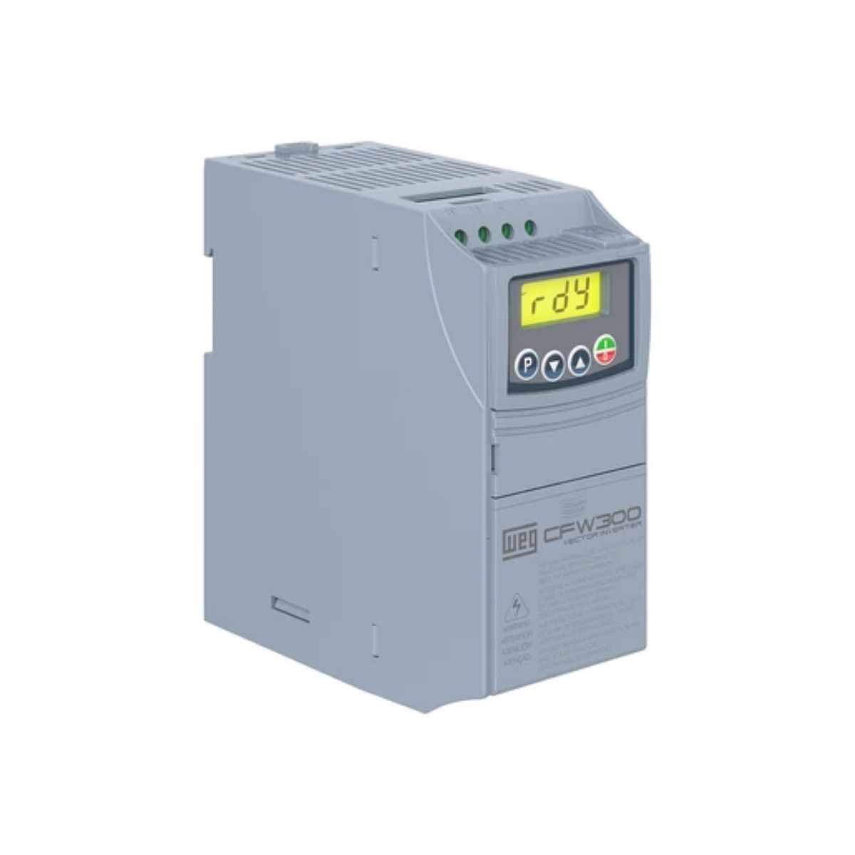 Inversor Frequência Trifásico 200-240V 50/60Hz 2,6A 0,37Kw - Weg