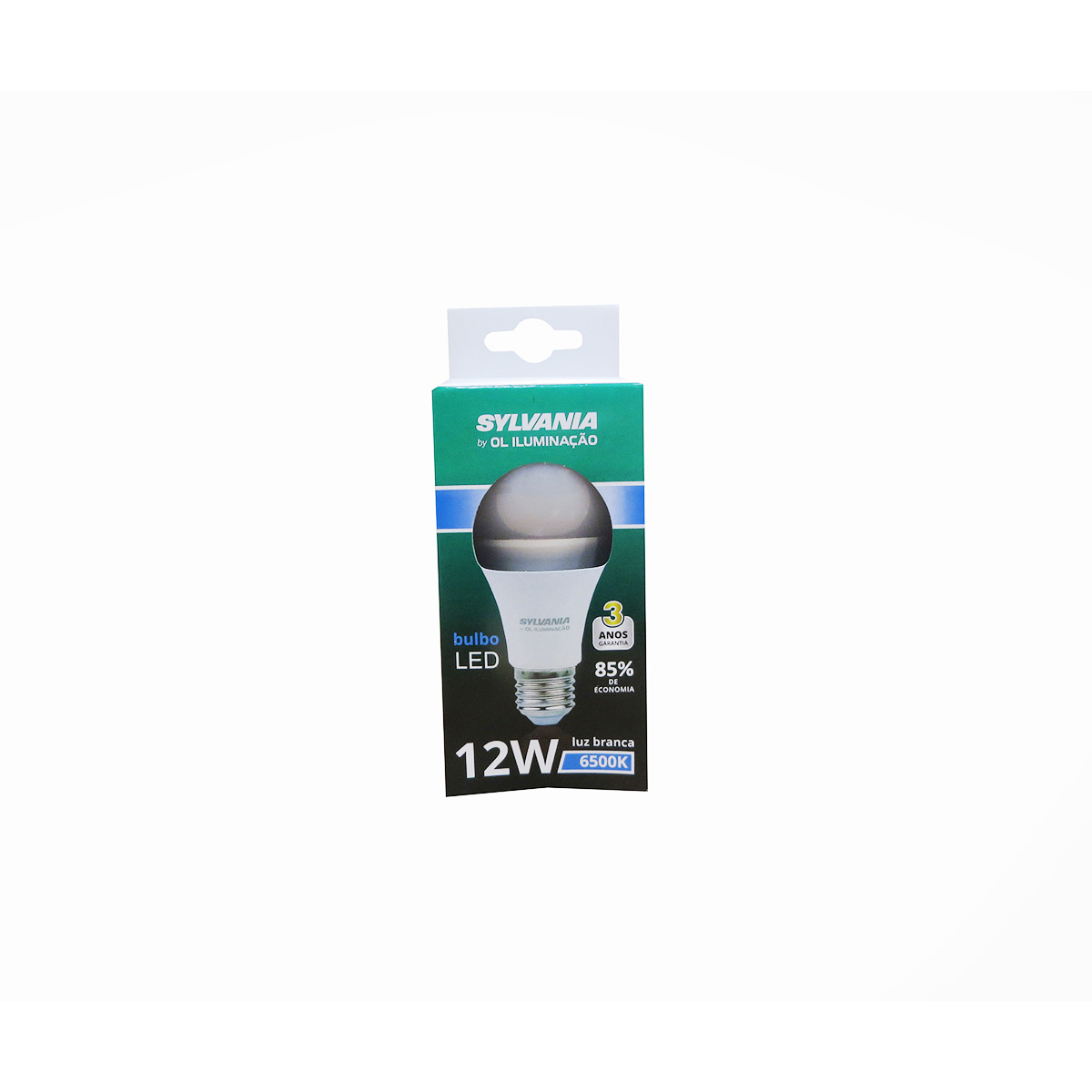 Lâmpada Led Bulbo A60 12W Bivolt E27 6500K Luz Branca - Sylvania/Ol