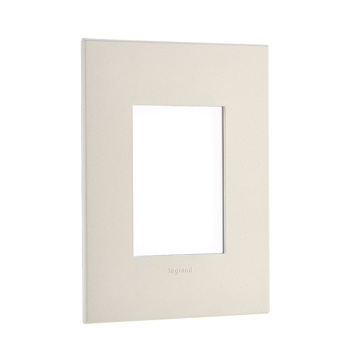 Placa Acabamento 3 Postos Horizontal 4X2 Arteor Pearl Cinza - Pial