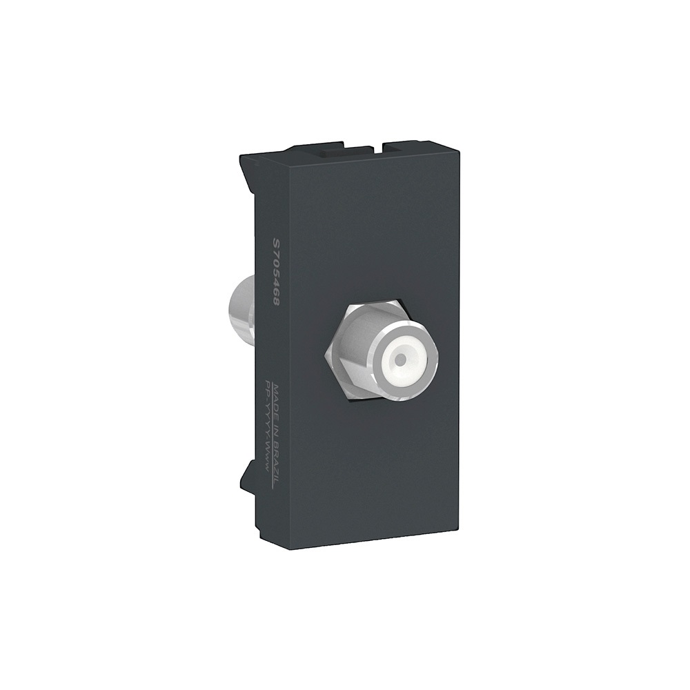 Módulo Tomada Antena TV Coaxial Orion Grafite - Schneider Electric