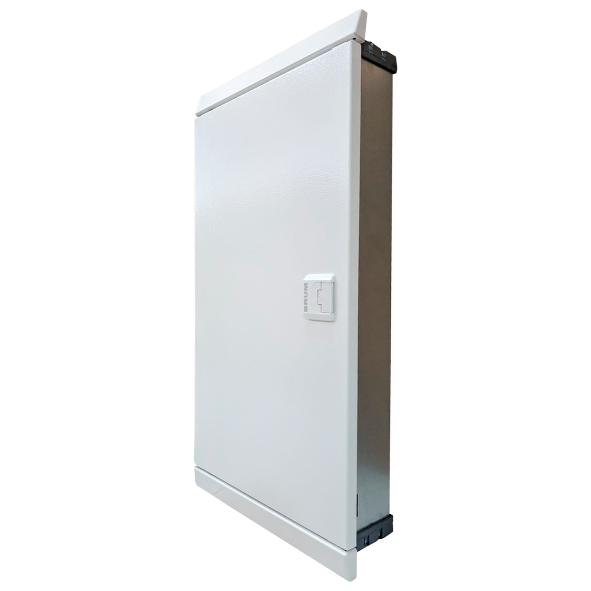 Quadro Distribuição Embutir Para 34 Disjuntores Vertical 100A Branco QDE34 - Brum