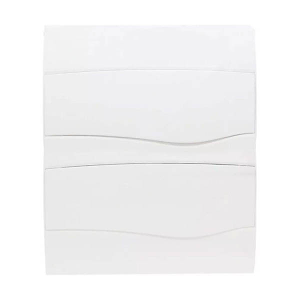 Centrinho Distribuição Sobrepor 24 Disjuntor Din Porta Opaca Sem Barramento Branco BR24SB - Brum