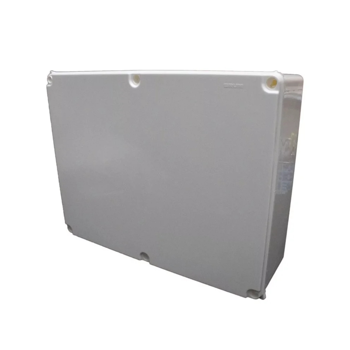 Caixa Passagem Embutir Pvc 400X300X120Mm Branco Com Tampa - Brum